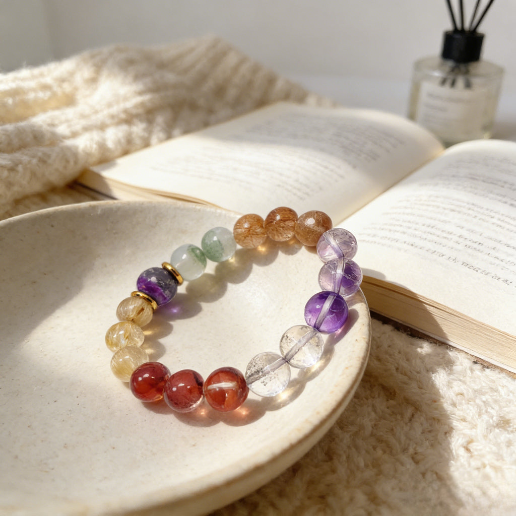 Z009 Golden Hour Glow Gemstone Bracelet ✨ Effortless Sophistication for Daily Wear - Your Personal Success Anchor for Manifesting Joy