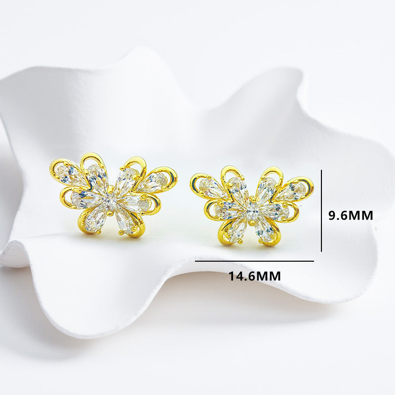 Crystal Wing Women‘s Earrings