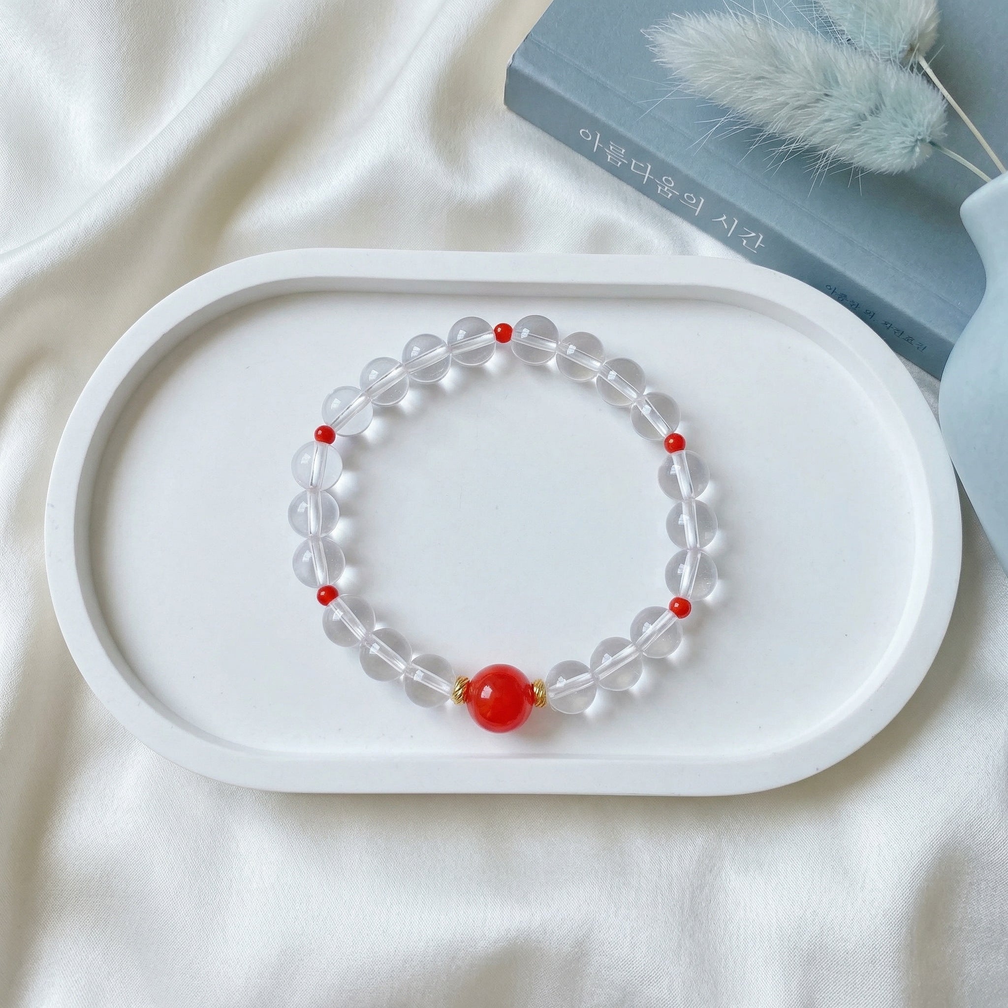 010 Natural Hetian Jade & Rose Quartz Bracelet, Lapis Lazuli & Red Agate Healing Stones, Multi-Stone Energy Balance Jewelry, Unique Vintage Style Crystal Gift