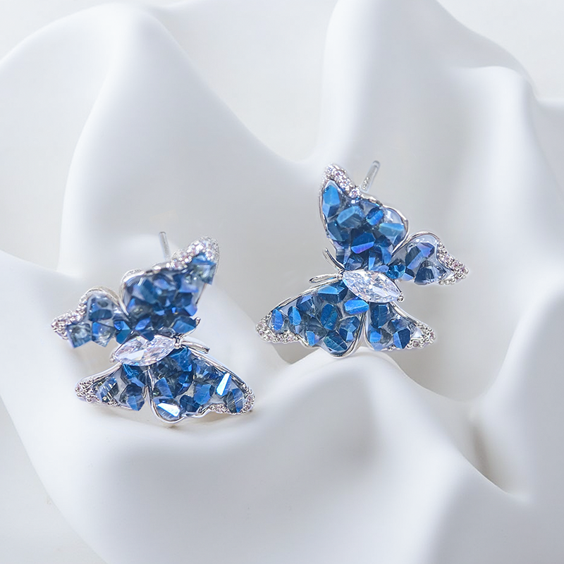Birthday Party Jewelry Artificial Gemstone Earrings Gift