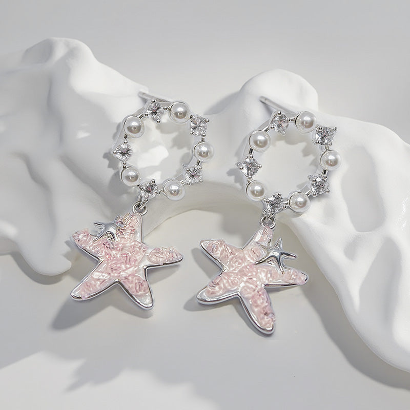 Wedding Pary Jewelry Artificial Gemstone Earrings