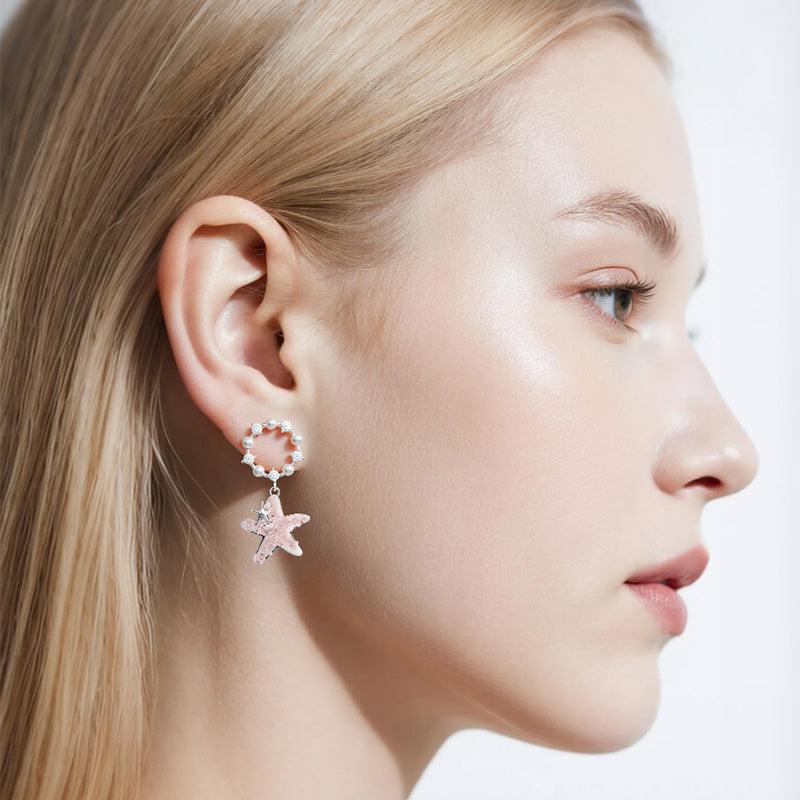 Wedding Pary Jewelry Artificial Gemstone Earrings