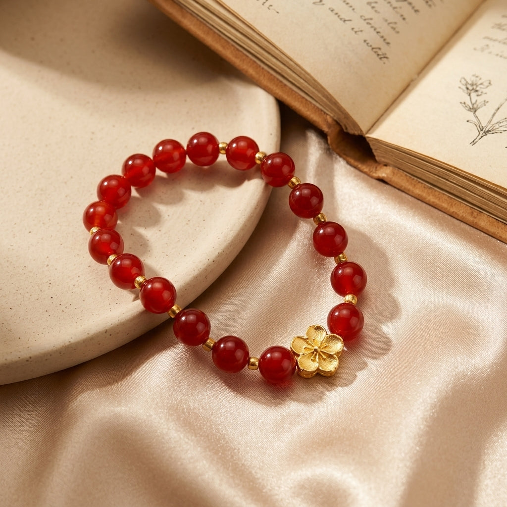 027 "Quiet Luxury" Golden Citrine Bracelet ✨ Natural Gemstone Jewelry for Positivity & Joy - Old Money Style Success Stone