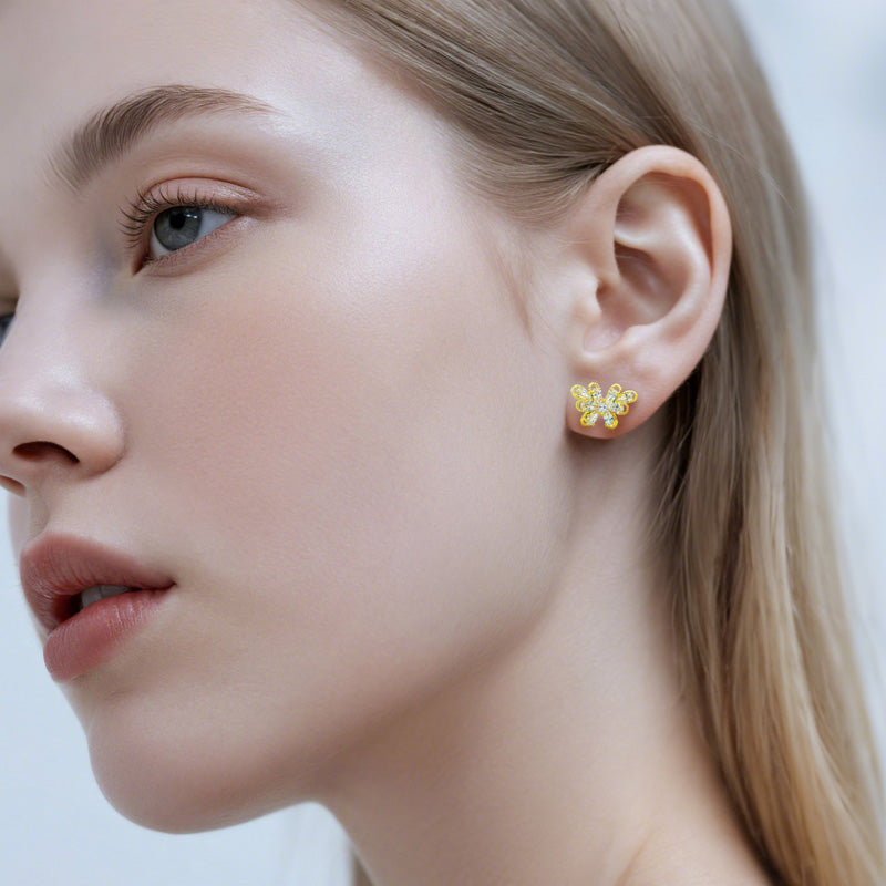 Crystal Wing Women‘s Earrings