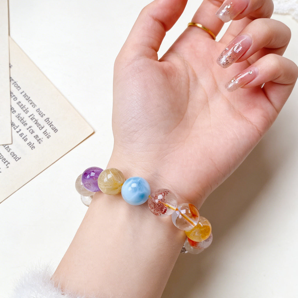 Z003 Minimalist Aura Crystal Jewelry ✨ Quiet Luxury Aesthetic for Mental Clarity & Serenity - Old Money Style Accessory
