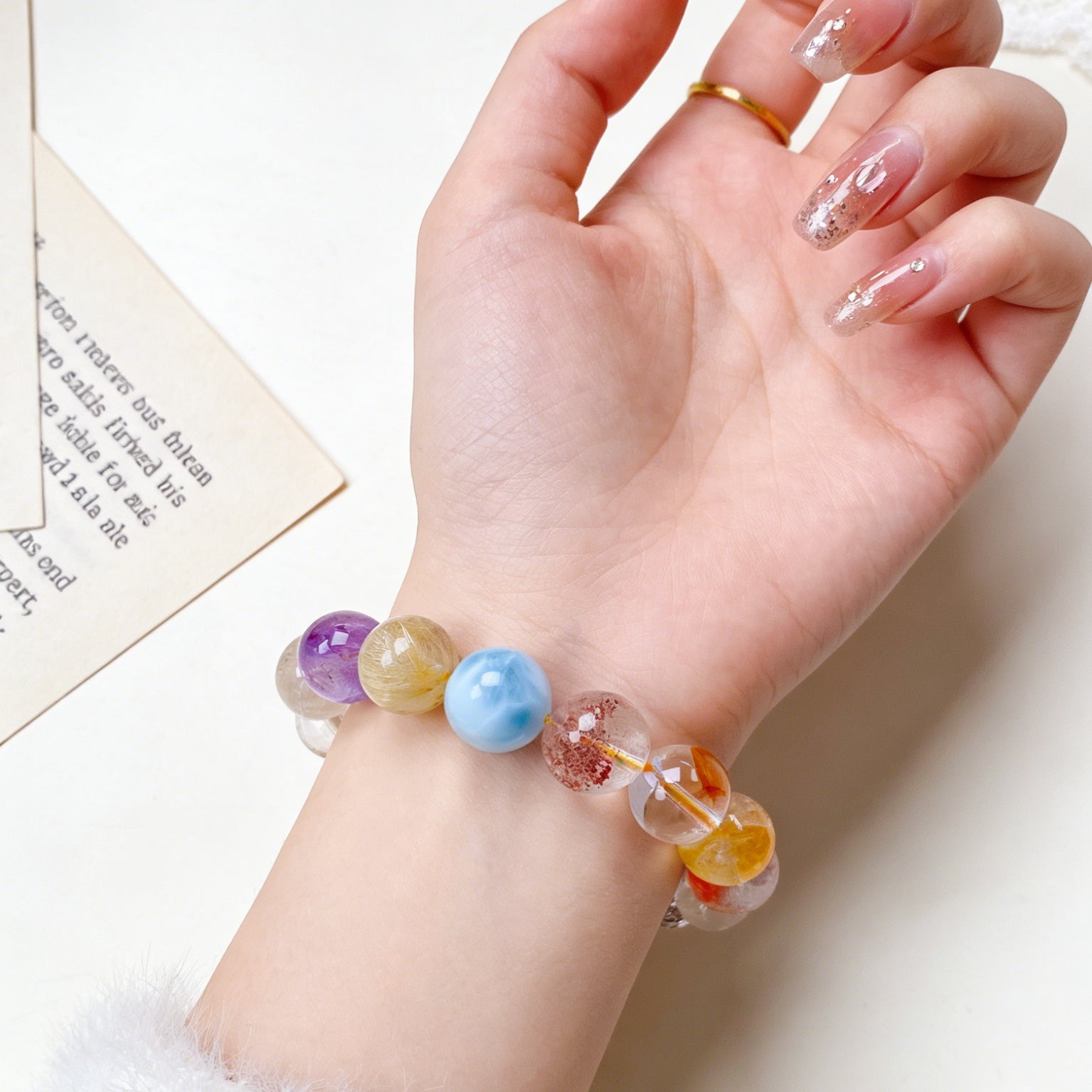 Z003 Minimalist Aura Crystal Jewelry ✨ Quiet Luxury Aesthetic for Mental Clarity & Serenity - Old Money Style Accessory