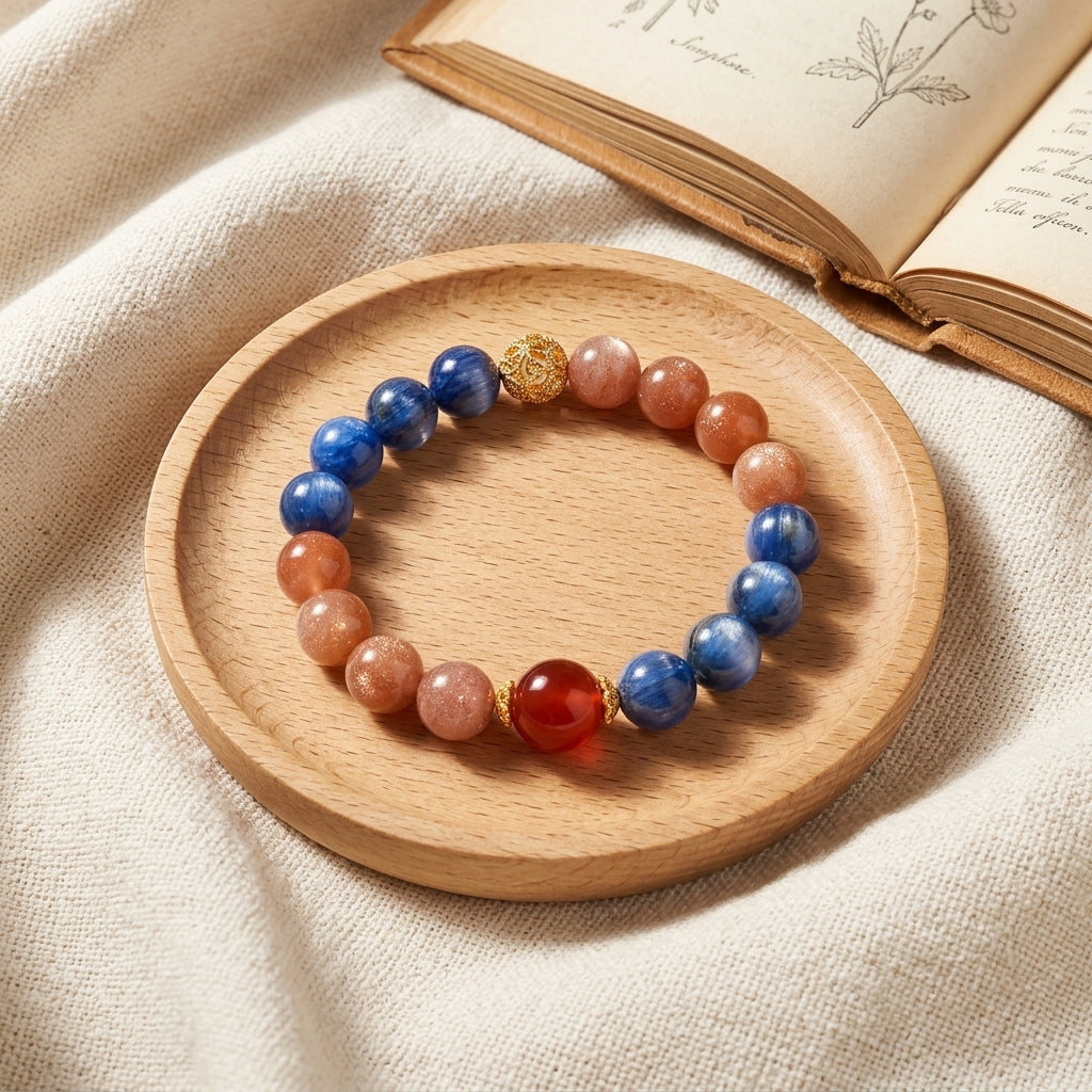 038 The "Lucky Aura" Crystal Bracelet ✨ Traditional Zen Style Jewelry for Inner Peace & Success - Sophisticated Daily Accessory