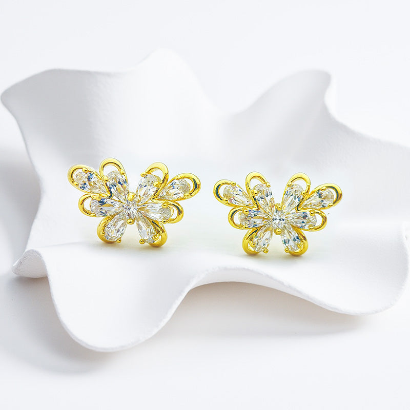Crystal Wing Women‘s Earrings