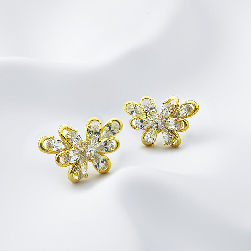 Crystal Wing Women‘s Earrings