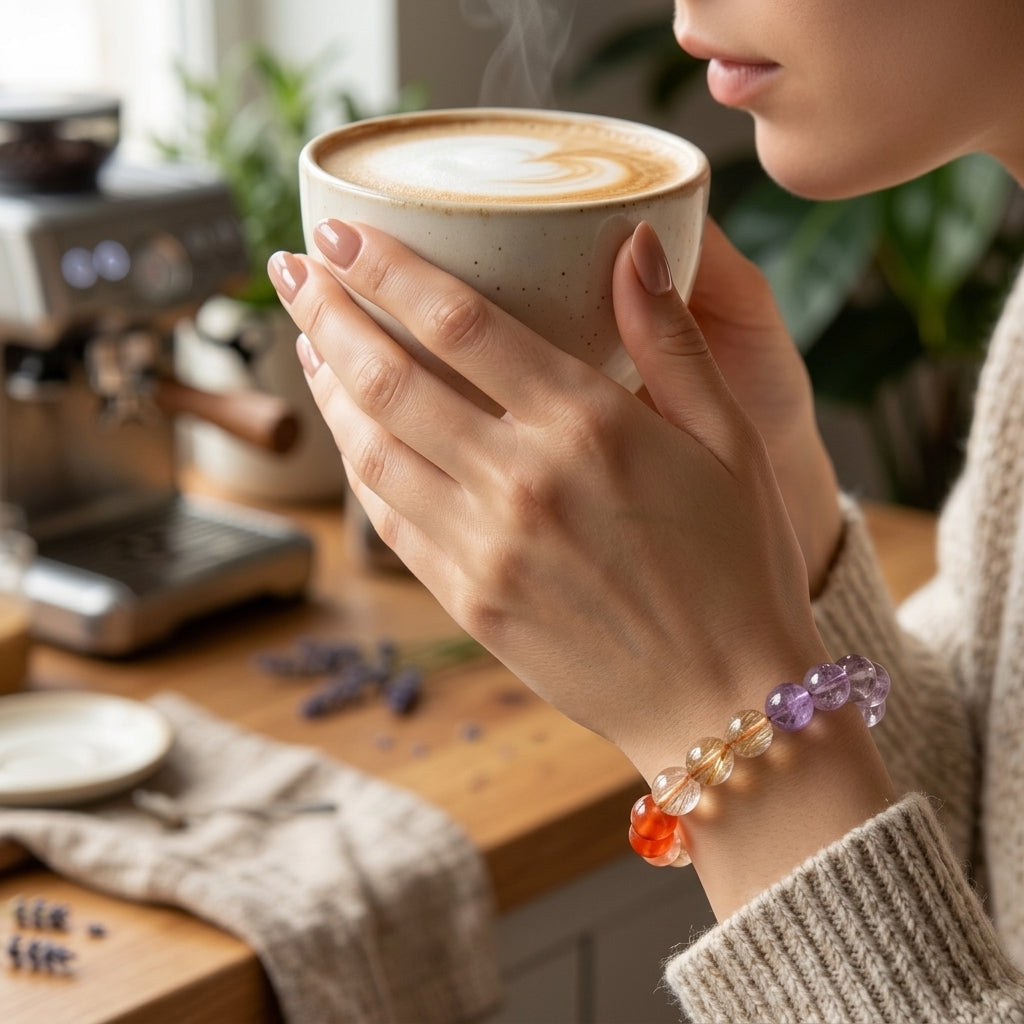 Z013 Radiant Gemstone Bracelet ✨ Effortless Sophistication for Coffee Dates & Professional Wear - Hand-Crafted Old Money Style