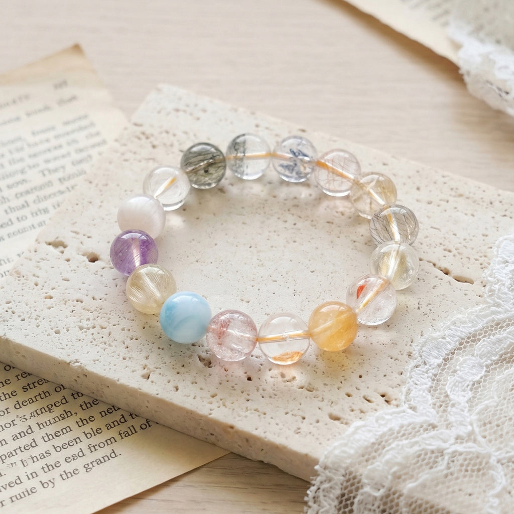 Z003 Minimalist Aura Crystal Jewelry ✨ Quiet Luxury Aesthetic for Mental Clarity & Serenity - Old Money Style Accessory